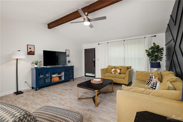 5824 N 23rd Ln, Mcallen, TX 78504 - living area featuring a ceiling fan, light wood-type flooring, and baseboards
