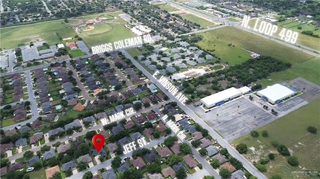 2605 Jeff St, Harlingen, TX 78550 - aerial overview of property's location