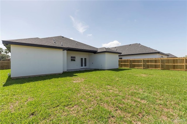9206 N 25th Ln, Mcallen, TX 78504 - back of property with french doors and stucco siding