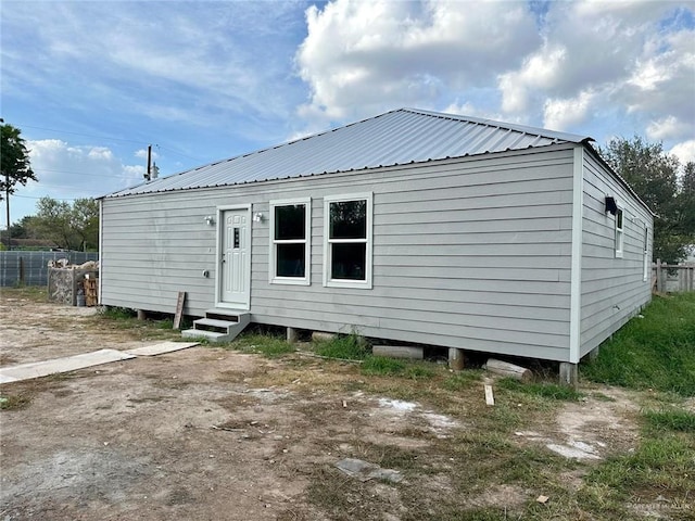 view of rear view of house