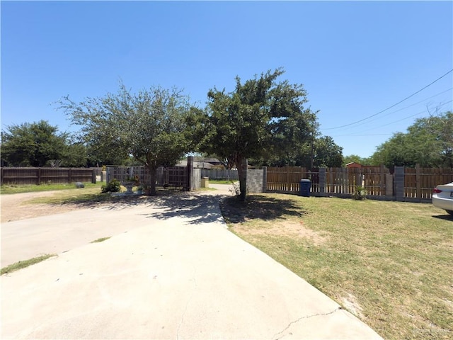4810 Amber St, Mission, TX 78574 - view of yard