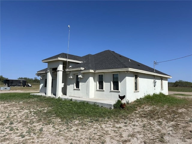 view of rear view of house