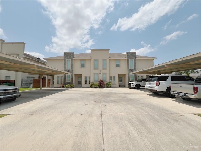 1510 S Bilboa St Unit 1, Pharr, TX 78577 - view of building exterior with covered parking