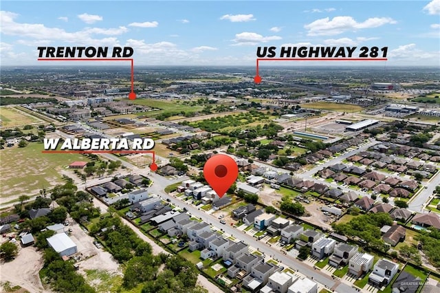 5204 Shalom Dr, Edinburg, TX 78539 - aerial view