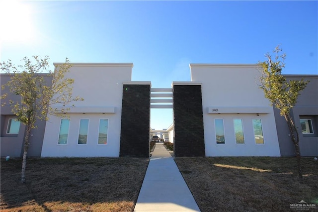 view of side of property