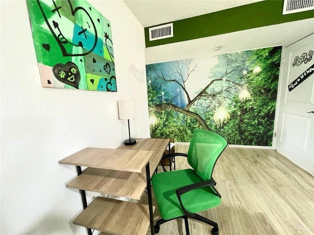 807 Walnut St, Mcallen, TX 78501 - home office featuring wood finished floors and baseboards