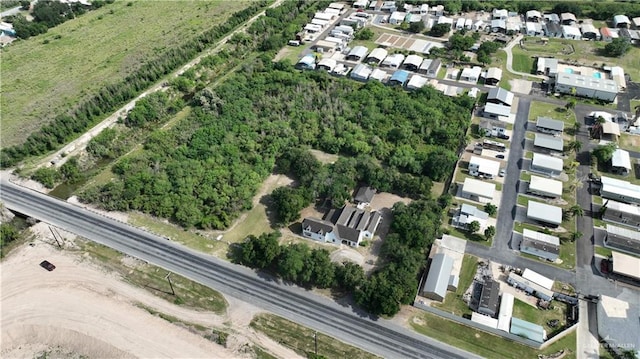 11009 Monte Cristo Rd, Edcouch, TX 78538 - aerial view of property and surrounding area with nearby suburban area