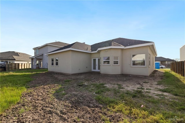 view of rear view of house