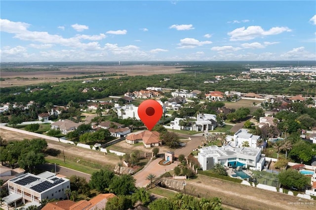 aerial view