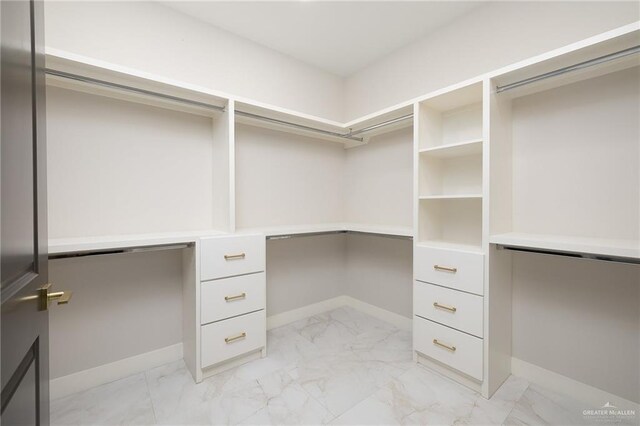 2705 E Solar Dr, Mission, TX 78501 - spacious closet with built in desk and marble finish floor