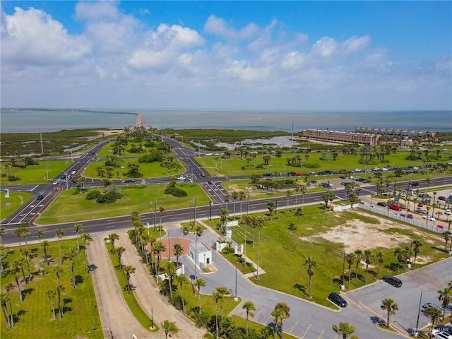 334 Padre Blvd Unit 801, South Padre Island, TX 78597 - aerial view of property and surrounding area with a nearby body of water