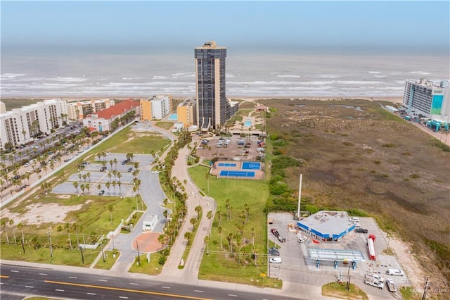 334 Padre Blvd Unit 801, South Padre Island, TX 78597 - view of urban area with a large body of water
