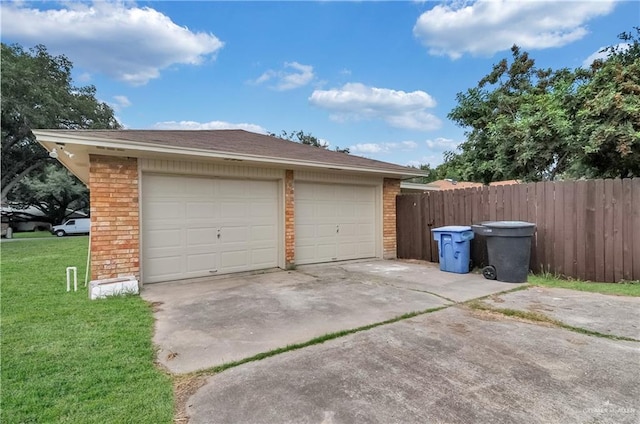 413 W Jonquil Ave, Mcallen, TX 78501 - view of detached garage