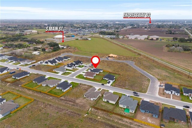 2023 Peace Dr, La Feria, TX 78559 - aerial perspective of suburban area