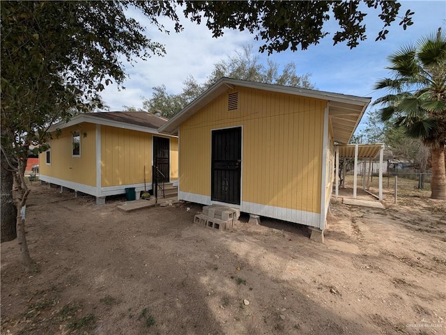 view of back of house