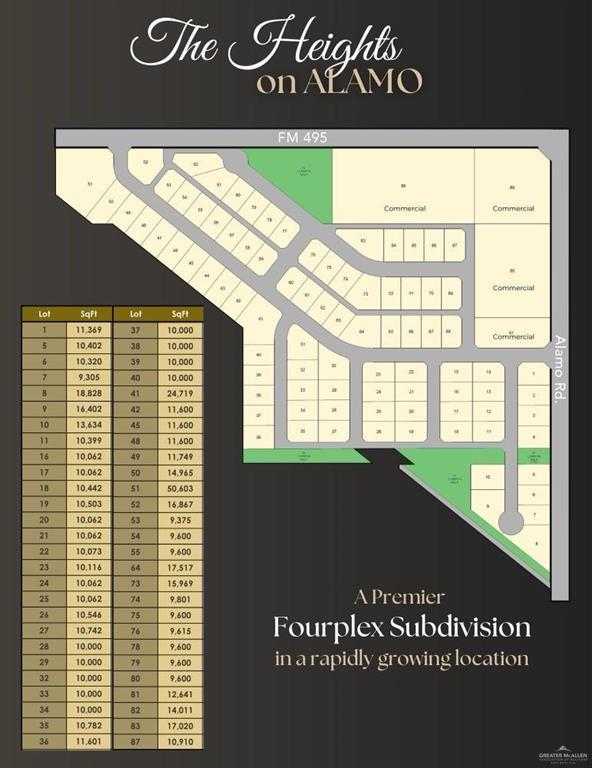 905 13th St, Alamo TX, 78589 land for sale