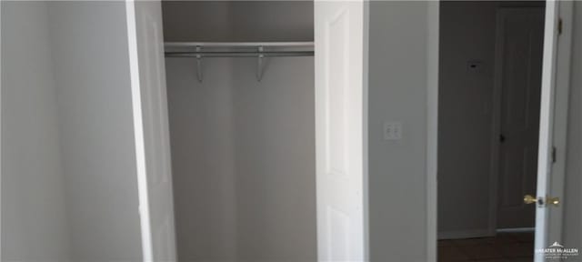 view of closet