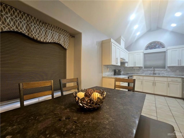 1511 Oak Dr, Mission, TX 78572 - dining room featuring light tile patterned flooring