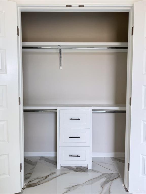 view of closet