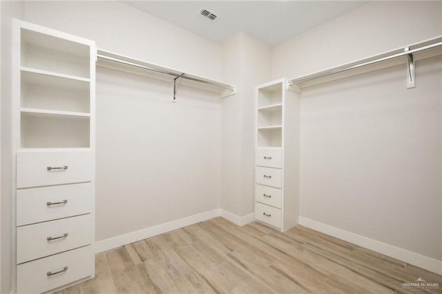 2508 E Solar Dr, Mission, TX 78501 - walk in closet featuring light wood-style floors