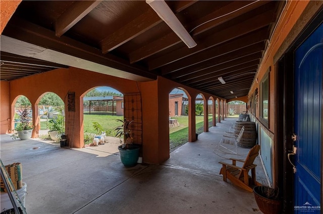 view of patio / terrace