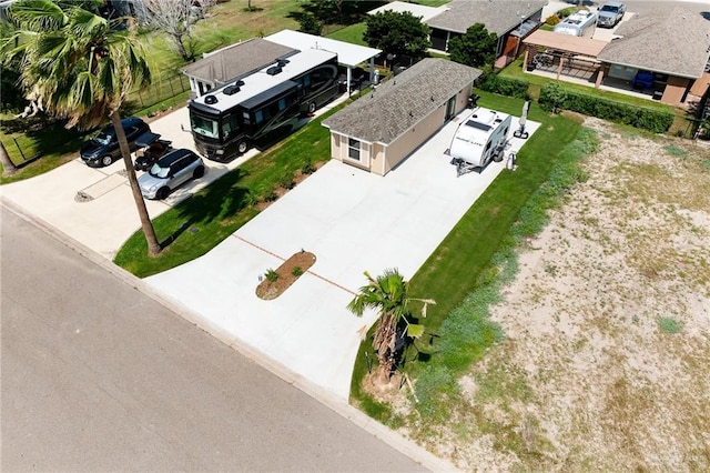 2203 Kingfisher Ln, Mission, TX 78572 - view from above of property