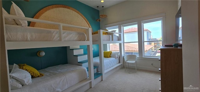 6518 Beach Dr, South Padre Island, TX 78597 - bedroom with carpet