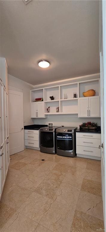 6518 Beach Dr, South Padre Island, TX 78597 - laundry room featuring separate washer and dryer