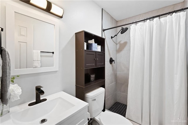 16311 Citrus Dr, Mcallen, TX 78541 - full bathroom featuring vanity and tiled shower
