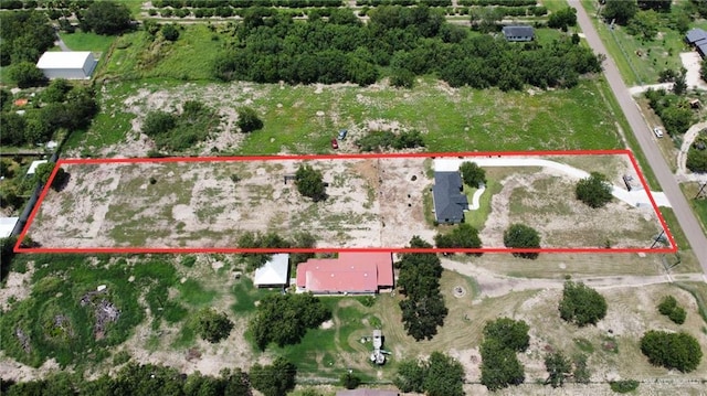16311 Citrus Dr, Mcallen, TX 78541 - view of rural area featuring property boundaries highlighted