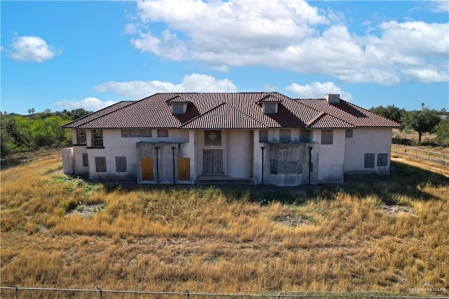 view of front of house