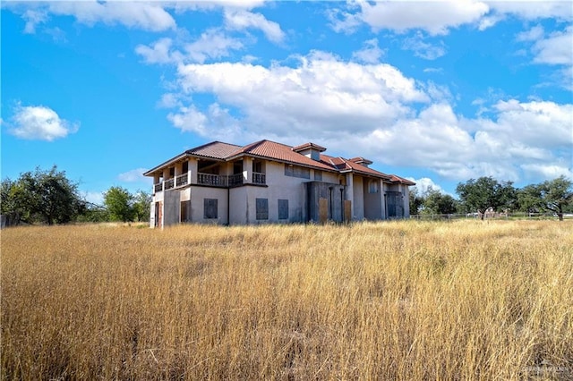 view of rear view of house