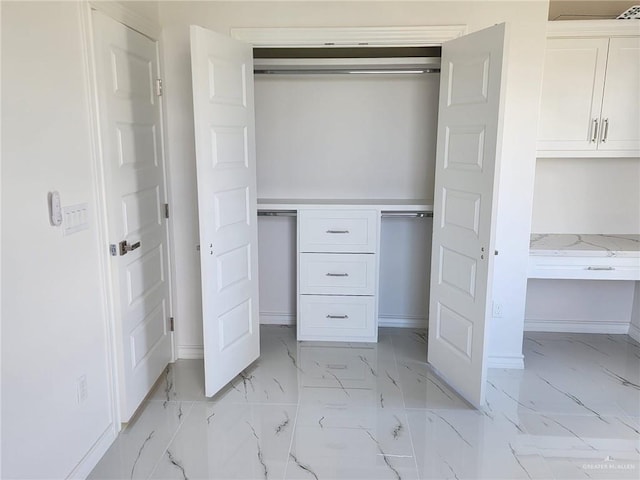 view of closet