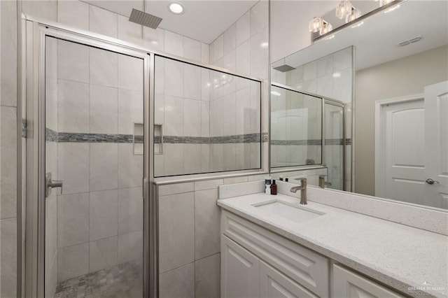 10312 N 31st St, Mcallen, TX 78504 - bathroom with vanity and a shower stall