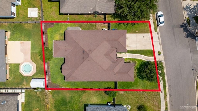 2003 N 44th Ln, Mcallen, TX 78501 - view of property location with property parcel outlined