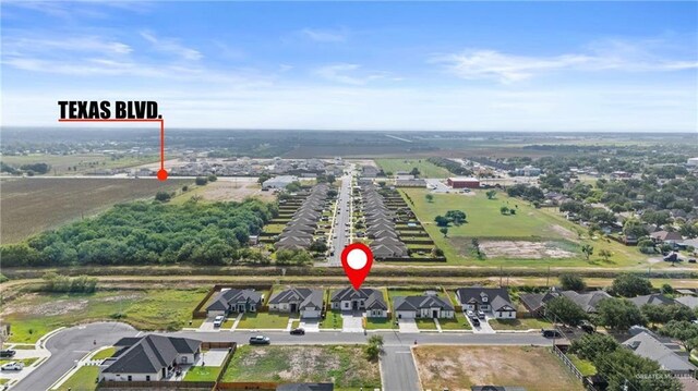 3108 Travis St, Weslaco, TX 78599 - aerial view of residential area