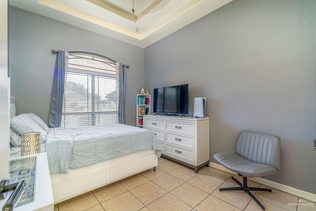 3831 Spicewood Dr, Edinburg, TX 78542 - bedroom featuring light tile patterned floors