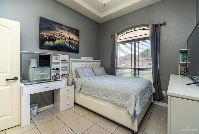 3831 Spicewood Dr, Edinburg, TX 78542 - bedroom featuring light tile patterned floors