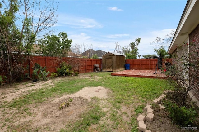 3608 Kingsborough Ave, Mcallen, TX 78504 - view of yard featuring a deck