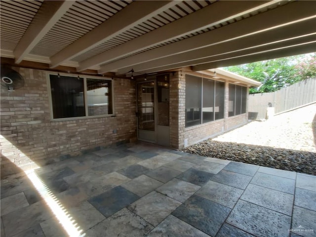 view of patio / terrace