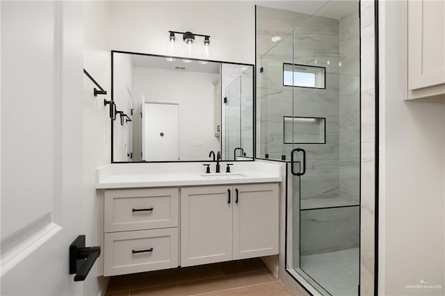 1003 Bette St, Pharr, TX 78577 - bathroom with a shower stall and vanity