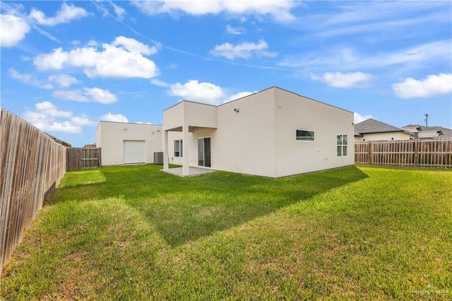 2208 Providence Ave, Mcallen, TX 78504 - back of house with stucco siding and a fenced backyard
