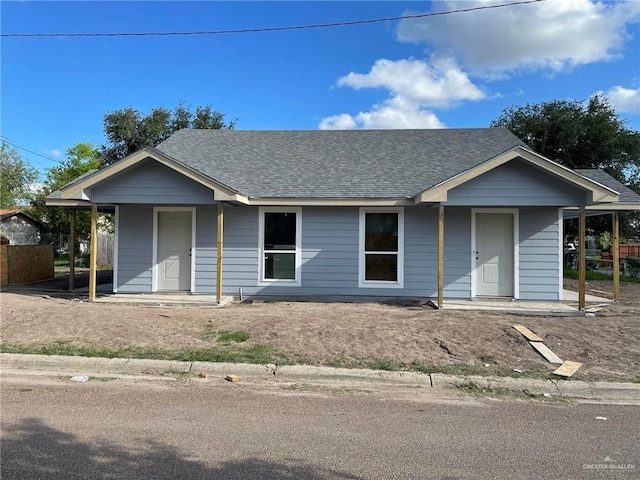 view of front of house