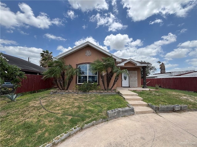1708 Ivory St, Edinburg, TX 78541 - view of front of property with stucco siding