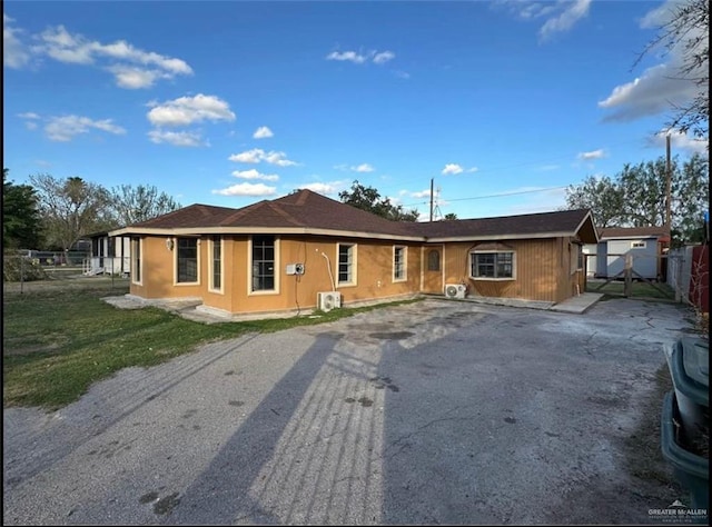 view of ranch-style home