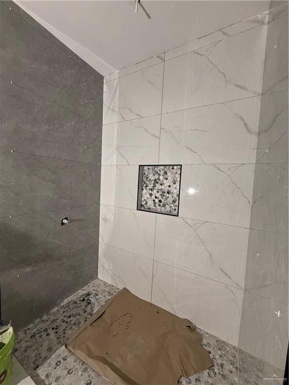132 Finch Ln, Los Fresnos, TX 78566 - bathroom with tiled shower