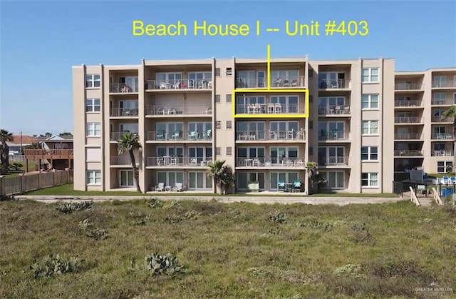 3400 Gulf Blvd Unit 403, South Padre Island, TX 78597 - view of apartment building / complex