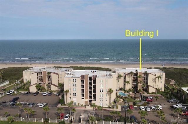 3400 Gulf Blvd Unit 403, South Padre Island, TX 78597 - bird's eye view of unending shoreline
