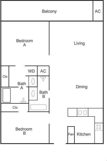 3400 Gulf Blvd Unit 403, South Padre Island, TX 78597 - view of property floor plan