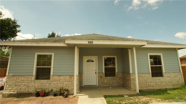 2141 Diaz Ave, Mcallen, TX 78503 - view of front of property with stone siding